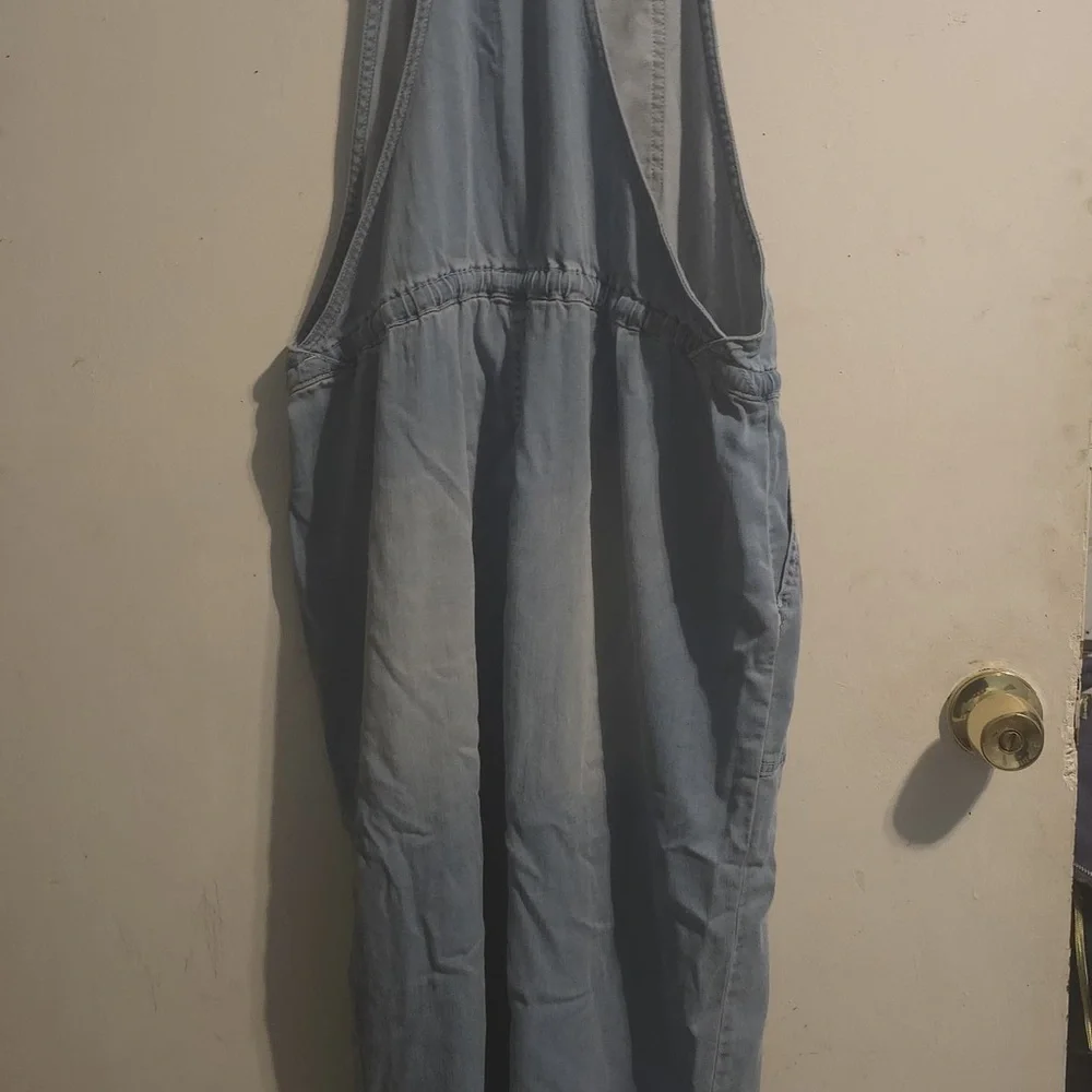 Jordache Light Blue Denim Overalls - Picture 7 of 16